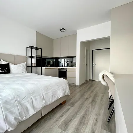 Brand New Minimalist Flat, Free Parking & Wifi Μπρατισλάβα